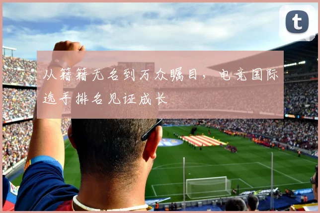从籍籍无名到万众瞩目，电竞国际选手排名见证成长